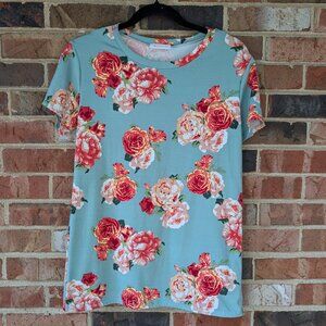 Reb & J 220 Floral Top – Size Small